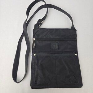 Stone Mountain Black Nylon Crossbody Purse